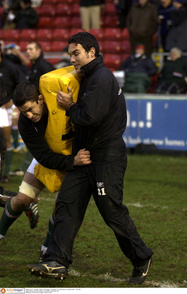 Will Johnson Leicester Tigers Gloucester 18 12 2004