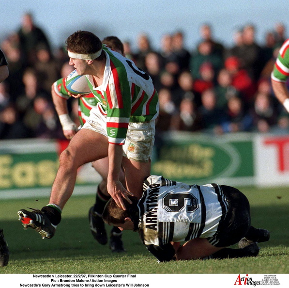Will Johnson Leicester Tigers Newcastle 22 2 1997