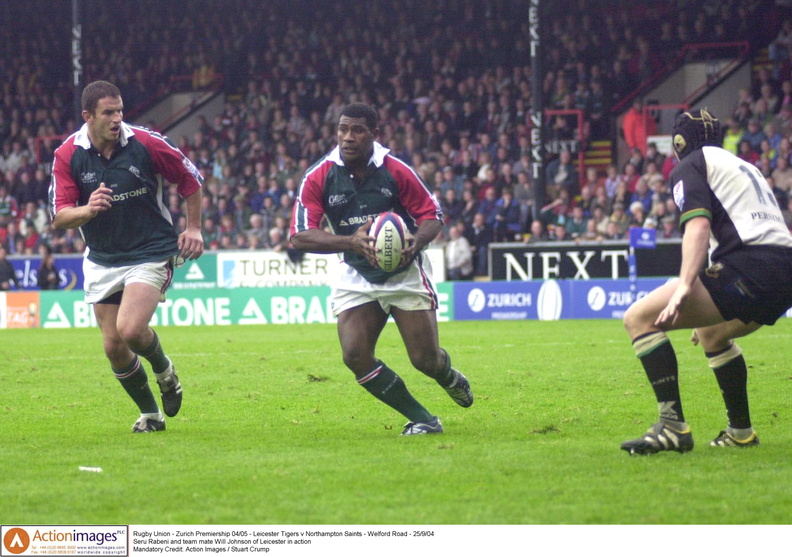 Will Johnson Leicester Tigers Northampton 25 9 2004