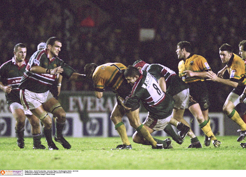 Will Johnson Leicester Tigers Northampton 3 30 11 2002