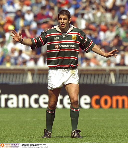 Will Johnson Leicester Tigers Rugby 19 5 2001