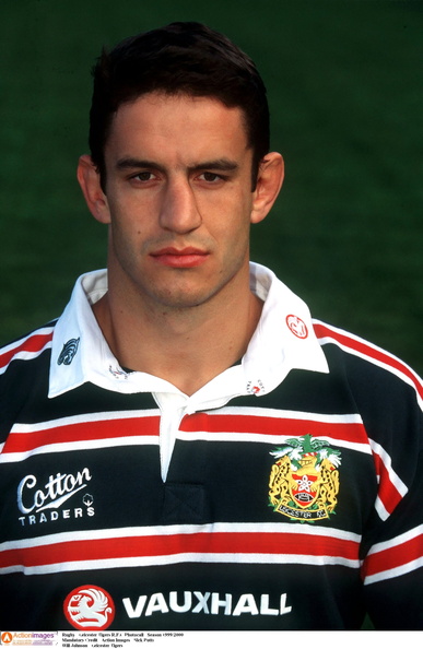 Will Johnson Leicester Tigers Rugby 1999 2000 2