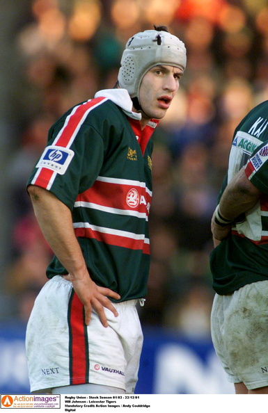 Will Johnson Leicester Tigers Rugby 22 12 2001