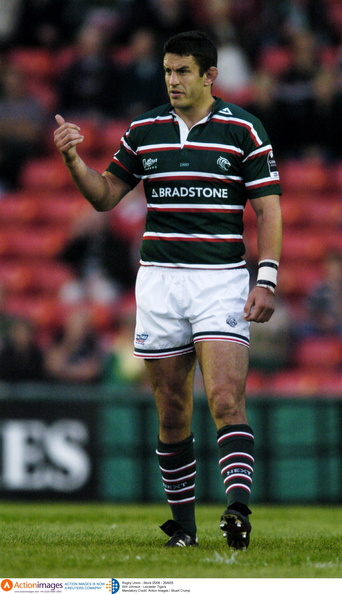 Will Johnson Leicester Tigers Rugby 26 8 2005