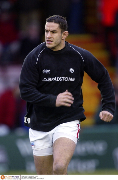 Will Johnson Leicester Tigers Rugby 3 9 1 2005