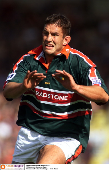 Will Johnson Leicester Tigers Rugby 7 9 2002