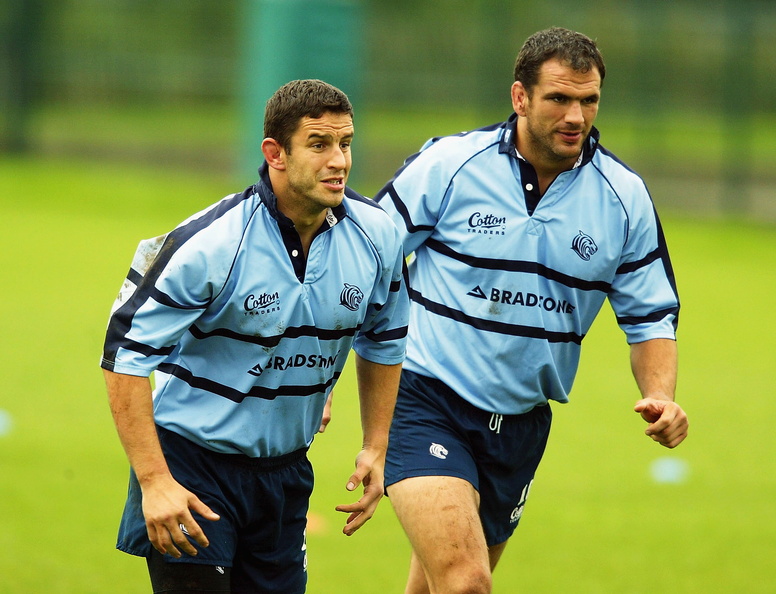 Will Johnson Leicester Tigers Rugby Training 29 9 2004