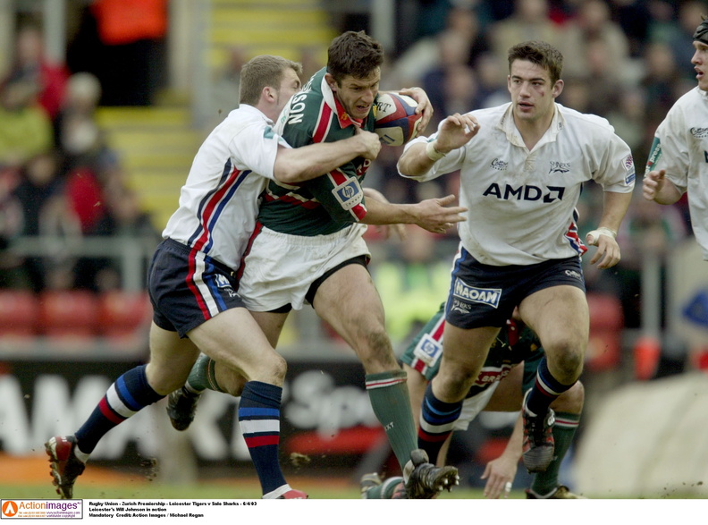Will Johnson Leicester Tigers Sale 3 6 4 2003
