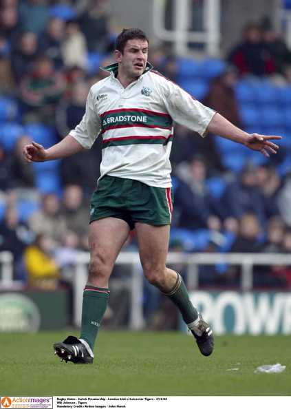 Will Johnson London Irish Leicester Tigers 21 2 2004