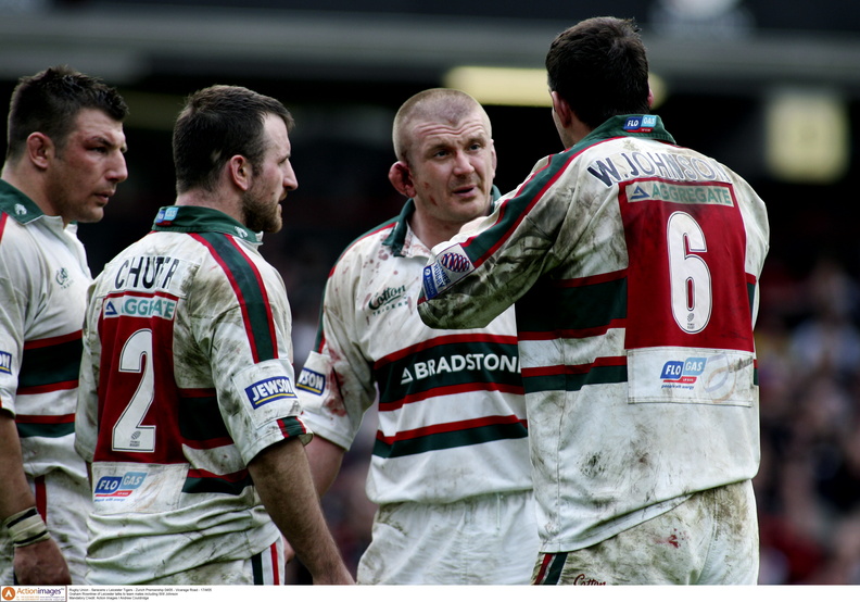 Will Johnson Saracens Leicester Tigers Rugby 17 4 2005